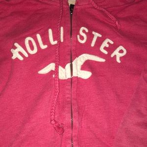 Pink Hollister sweatshirt